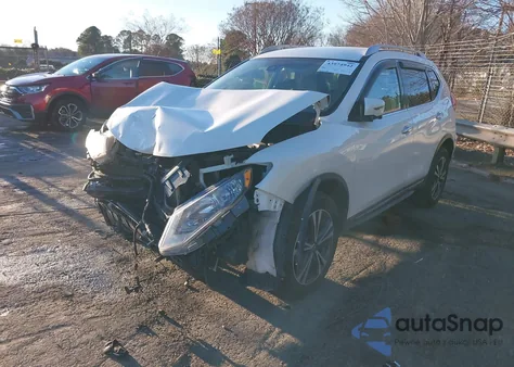 2017 Nissan Rogue Sl z USA, uszkodzony, nr VIN JN8AT2MV4HW262565